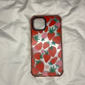 Casetify strawberry case I phone 13